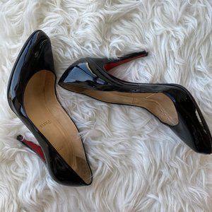 Christian Louboutin Black Patent Leather heels